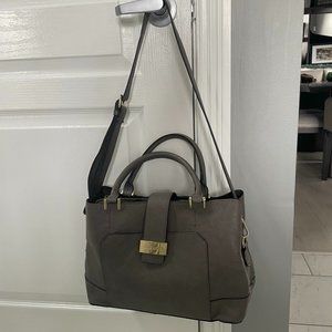 Steve Madden gray handbag crossbody shoulder bag purse